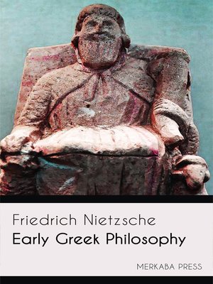 cover image of Early Greek Philosophy